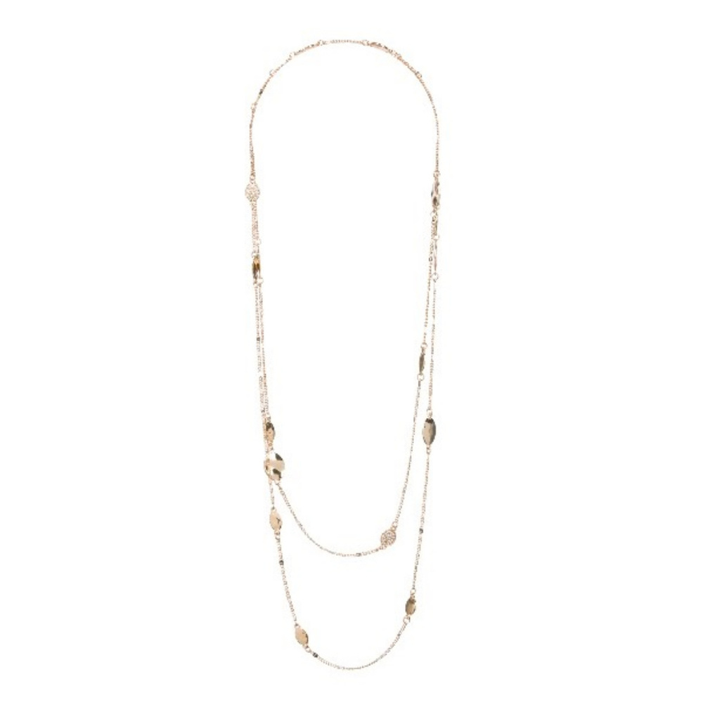 Bancroft Jensen Pave Station Necklace